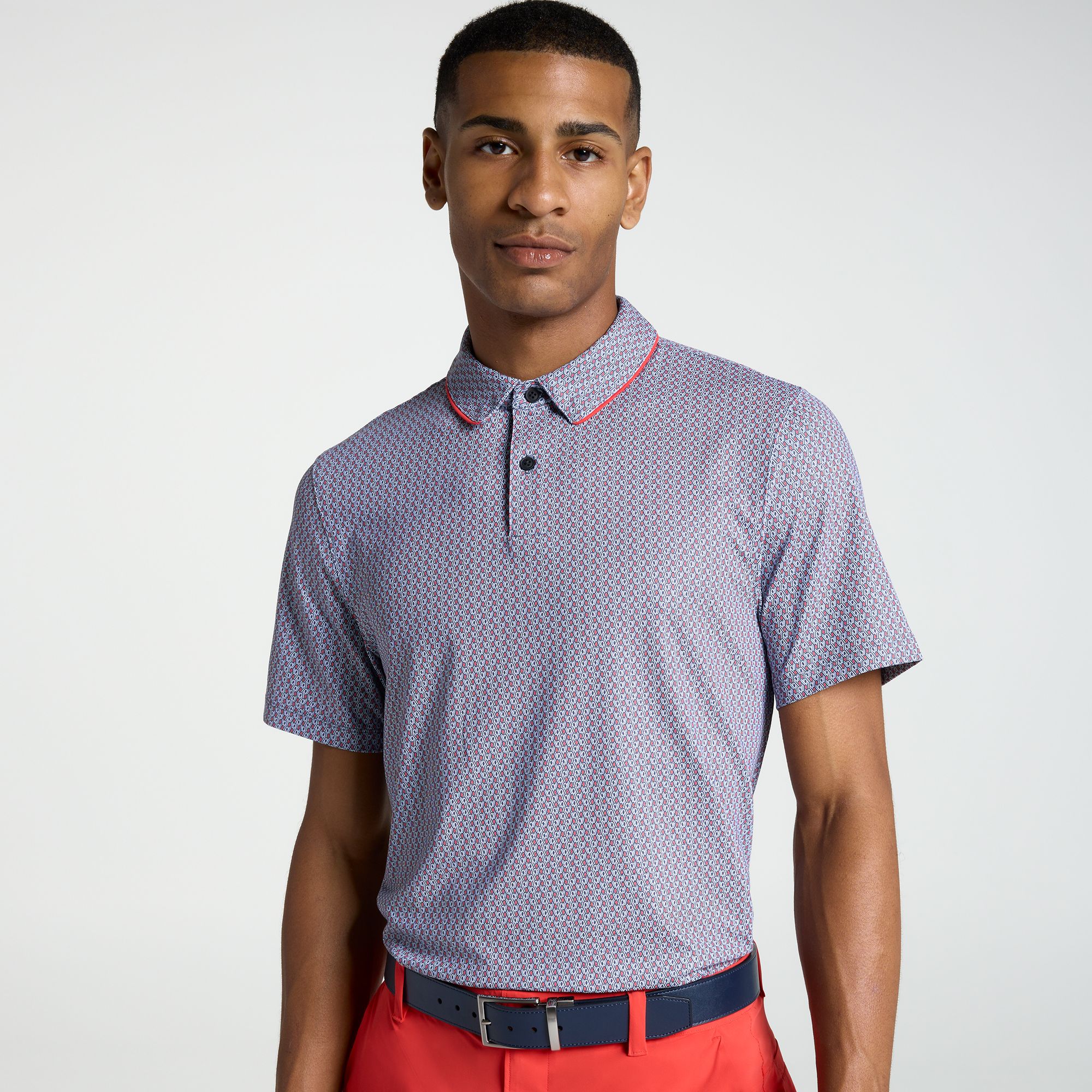 Helix Geo Light Navy/Red