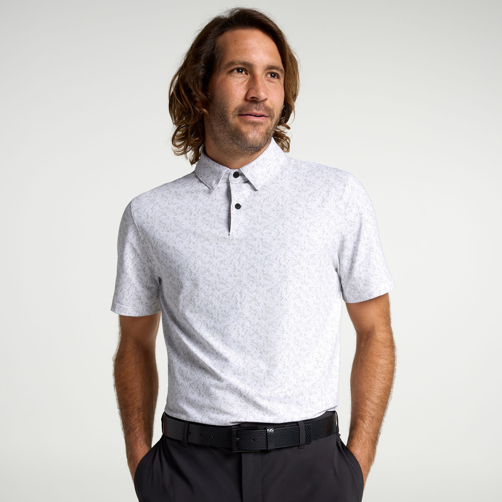 Relaxed Camo Tonal White