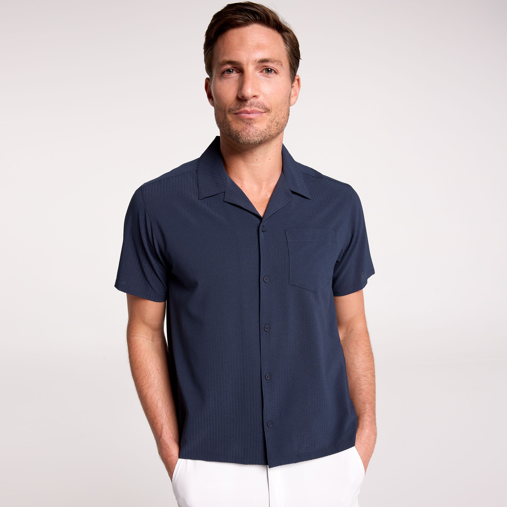 VRST Men's Performance Resort Shirt