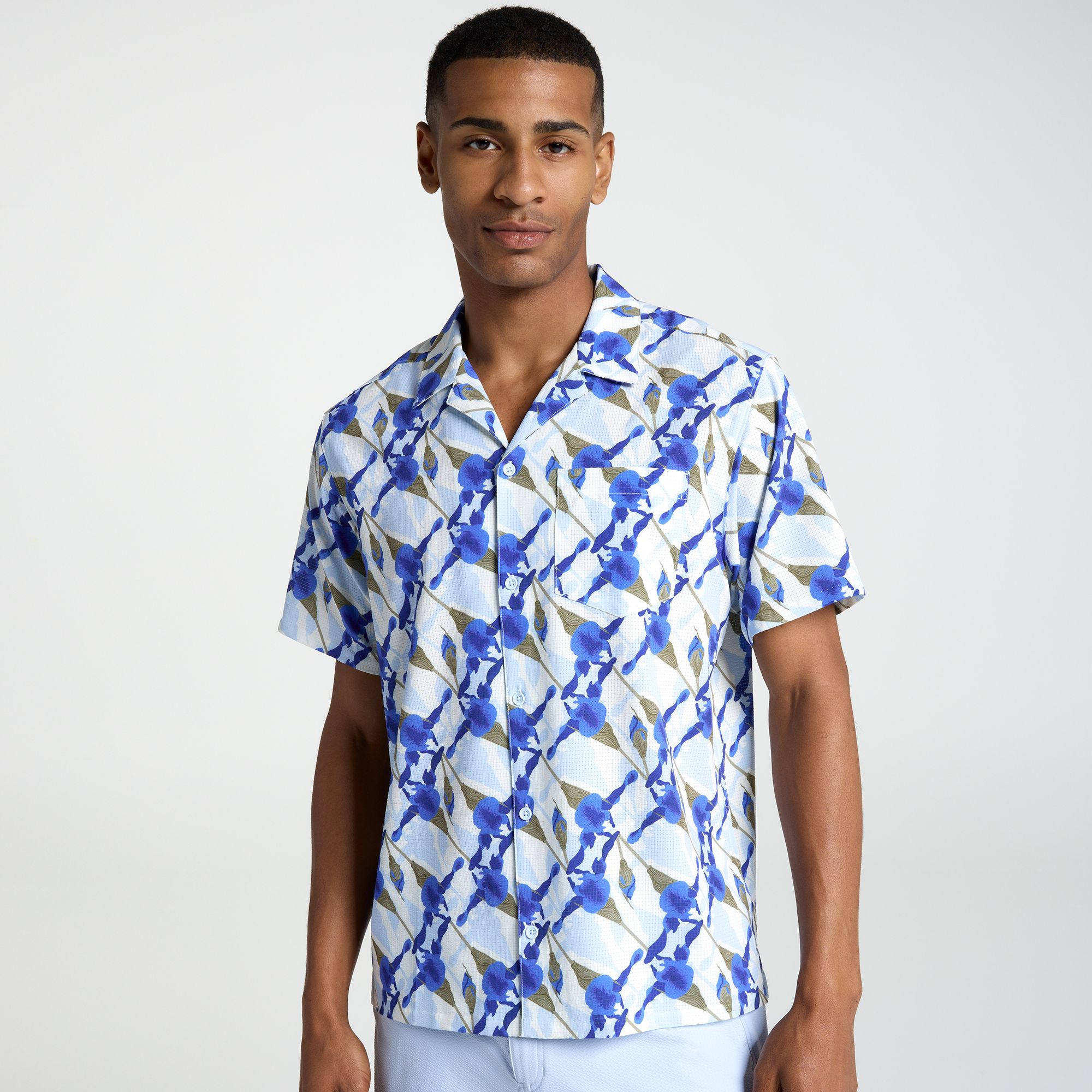 VRST Men's Performance Resort Shirt