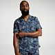 Fern Foliage Navy Multi