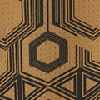 Hex Tiles Brown Spice