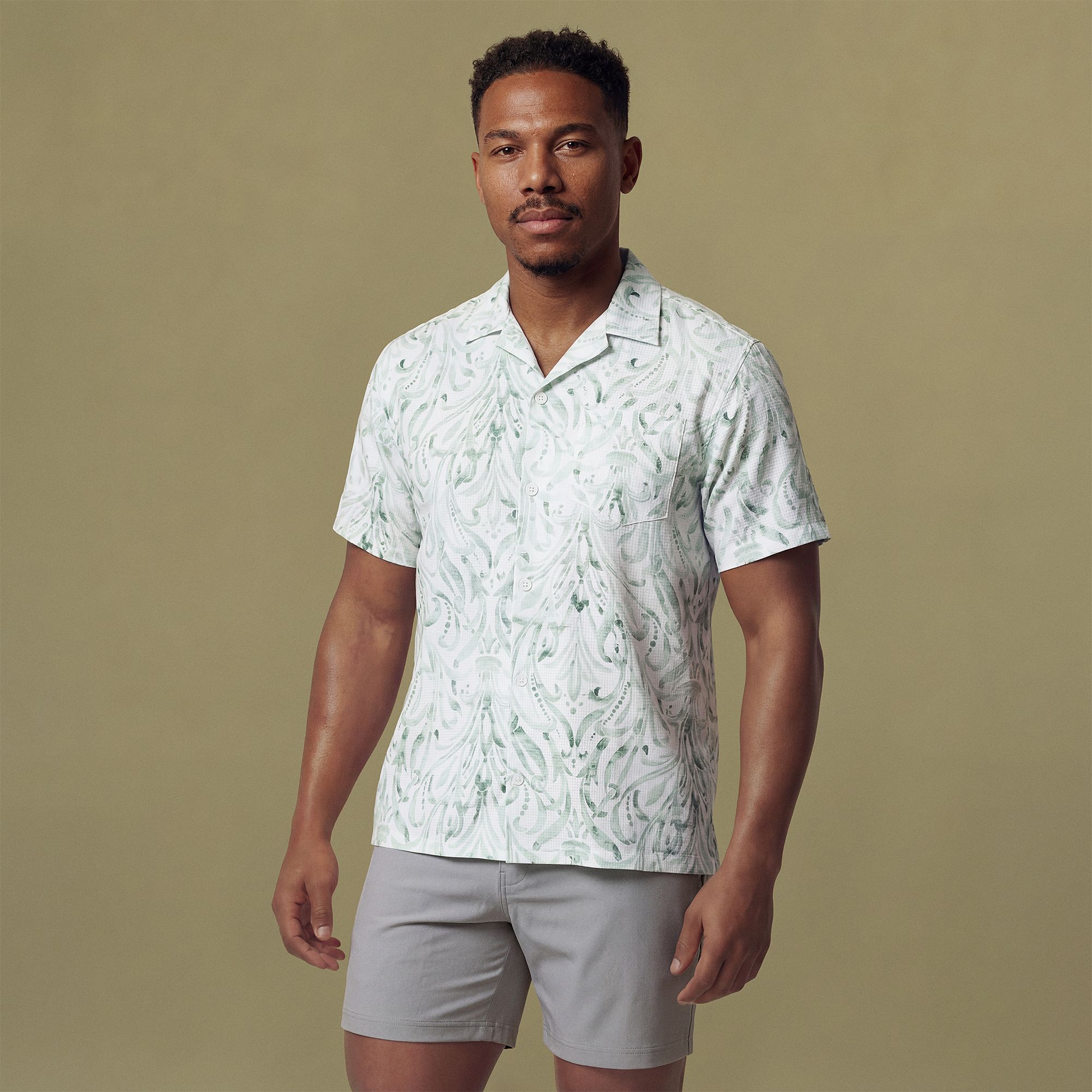 Jade Paisley Print