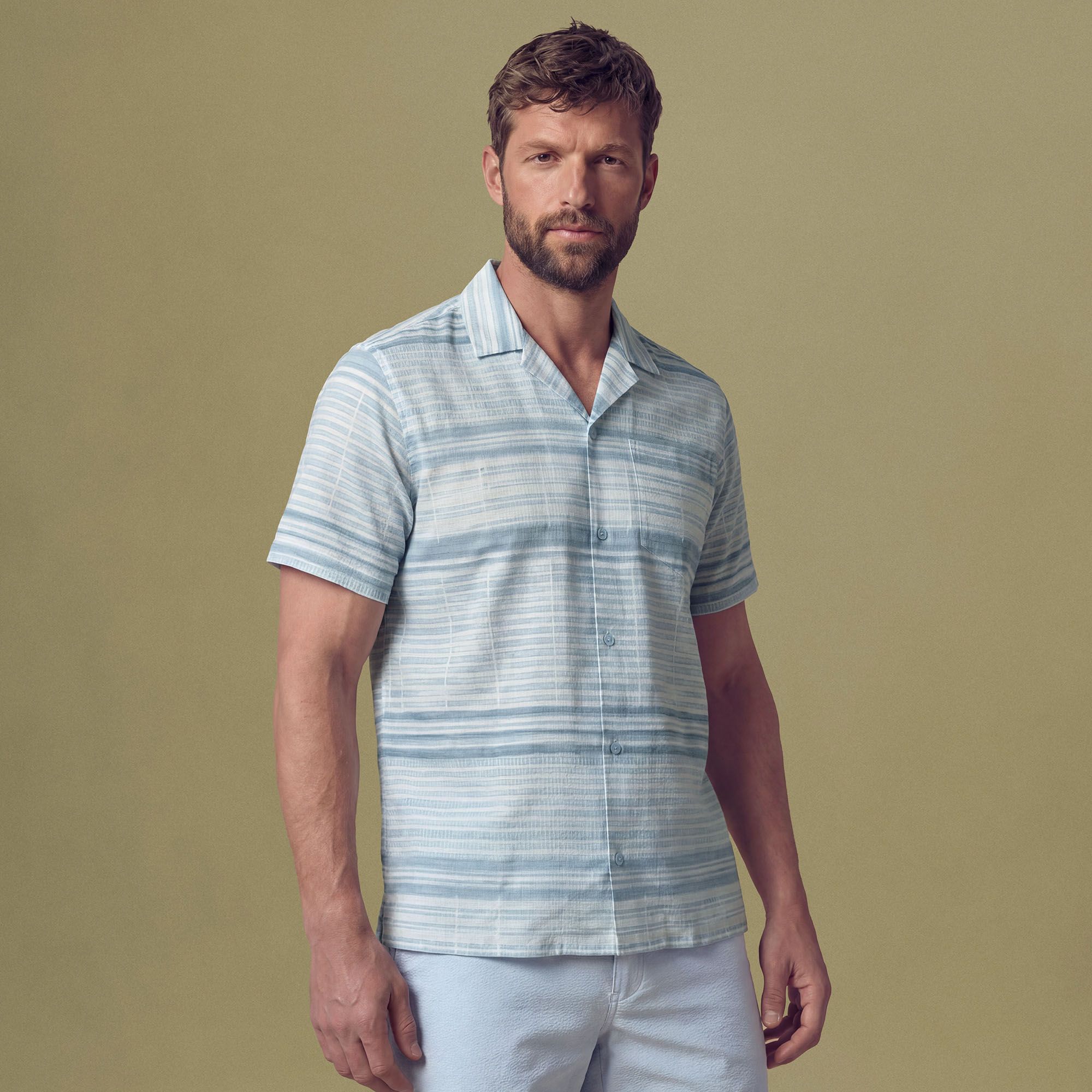 VRST Men's Performance Resort Shirt