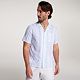 Muted Denim Calm Stripe