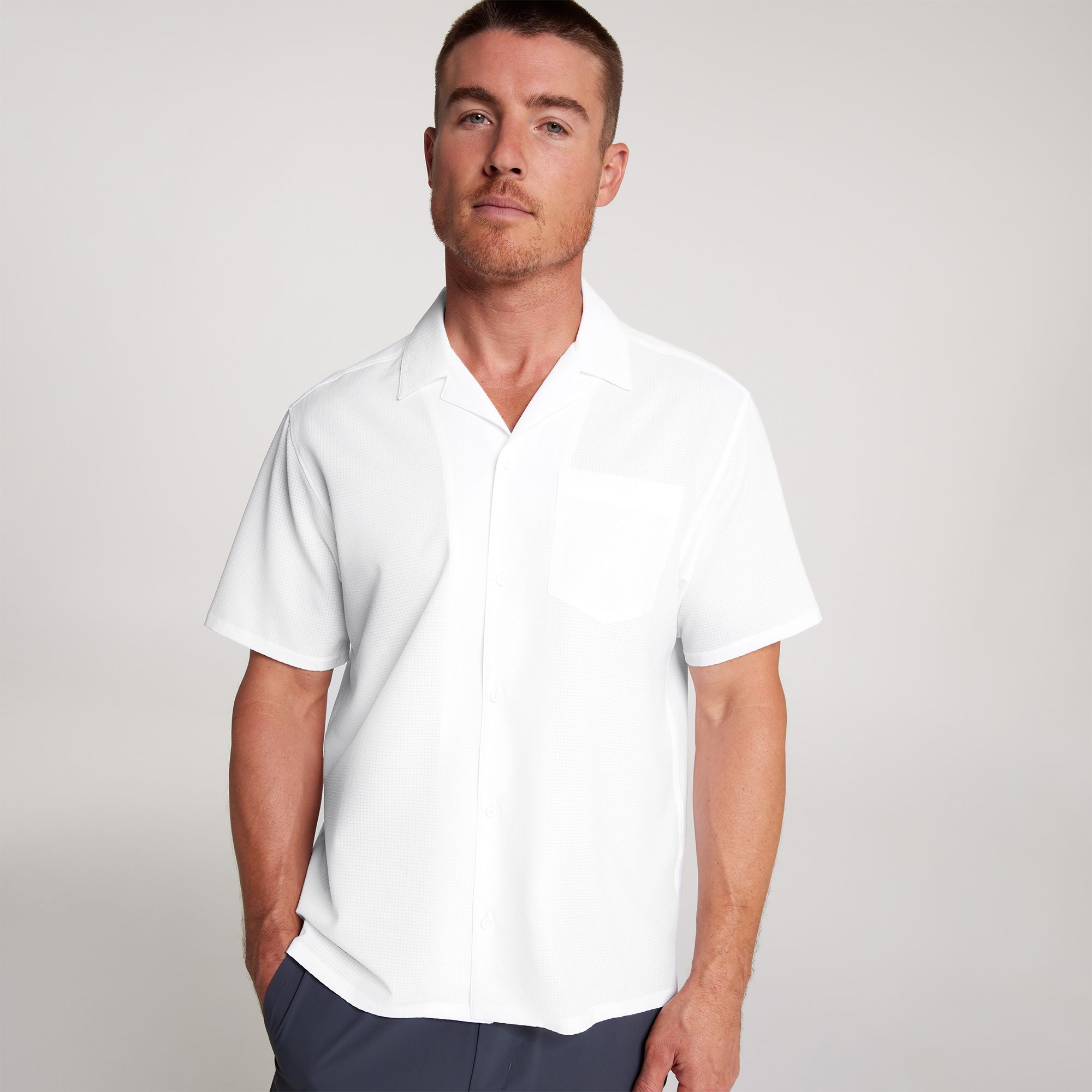 VRST Men's Performance Resort Shirt