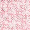 Stamped Geo Pink