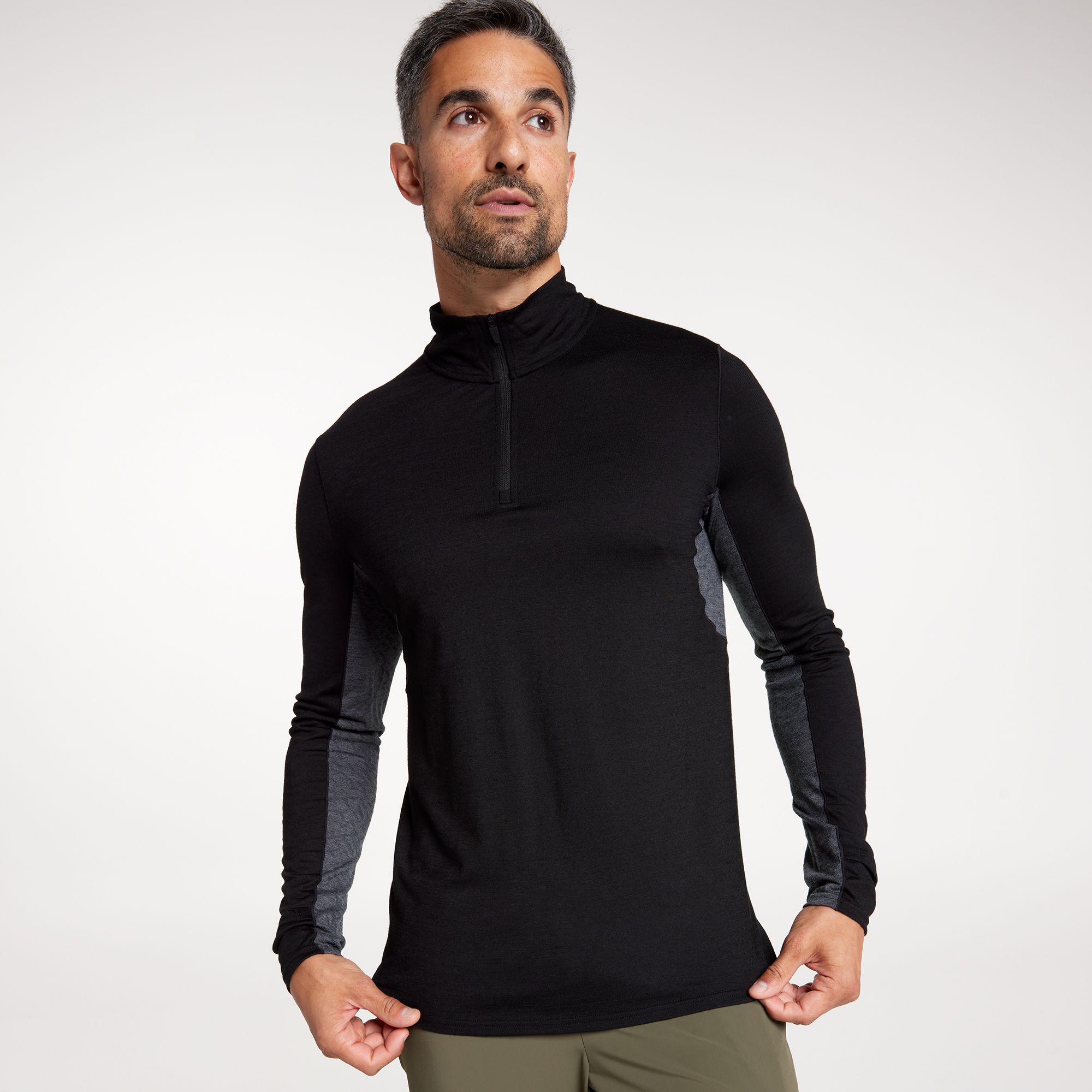 VRST x Smartwool Men's Long Sleeve 1/4 Zip