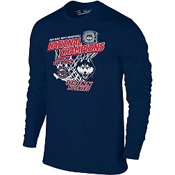 Original Retro Brand Adult UConn Huskies 2024 Men's Basketball National Champions Long Sleeve T-Shirt