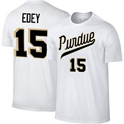 Retro Brand Youth Purdue Boilermakers Zach Edey #15 White T-Shirt