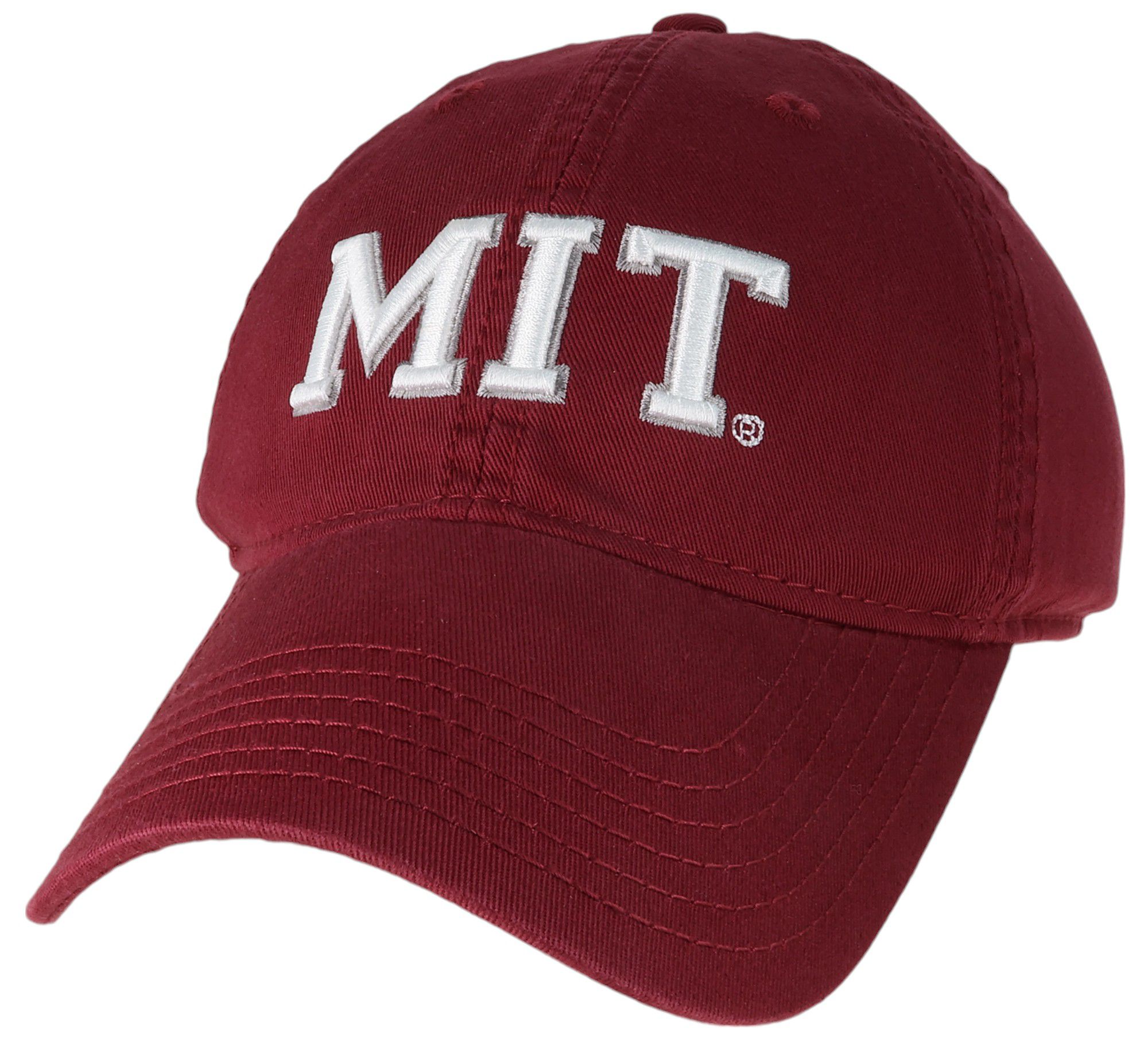 League-Legacy Adult MIT Engineers Burgundy Adjustable Hat