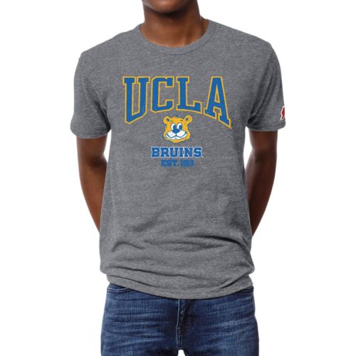 Colosseum Men's UCLA Bruins Heather Grey Pop Pop Short