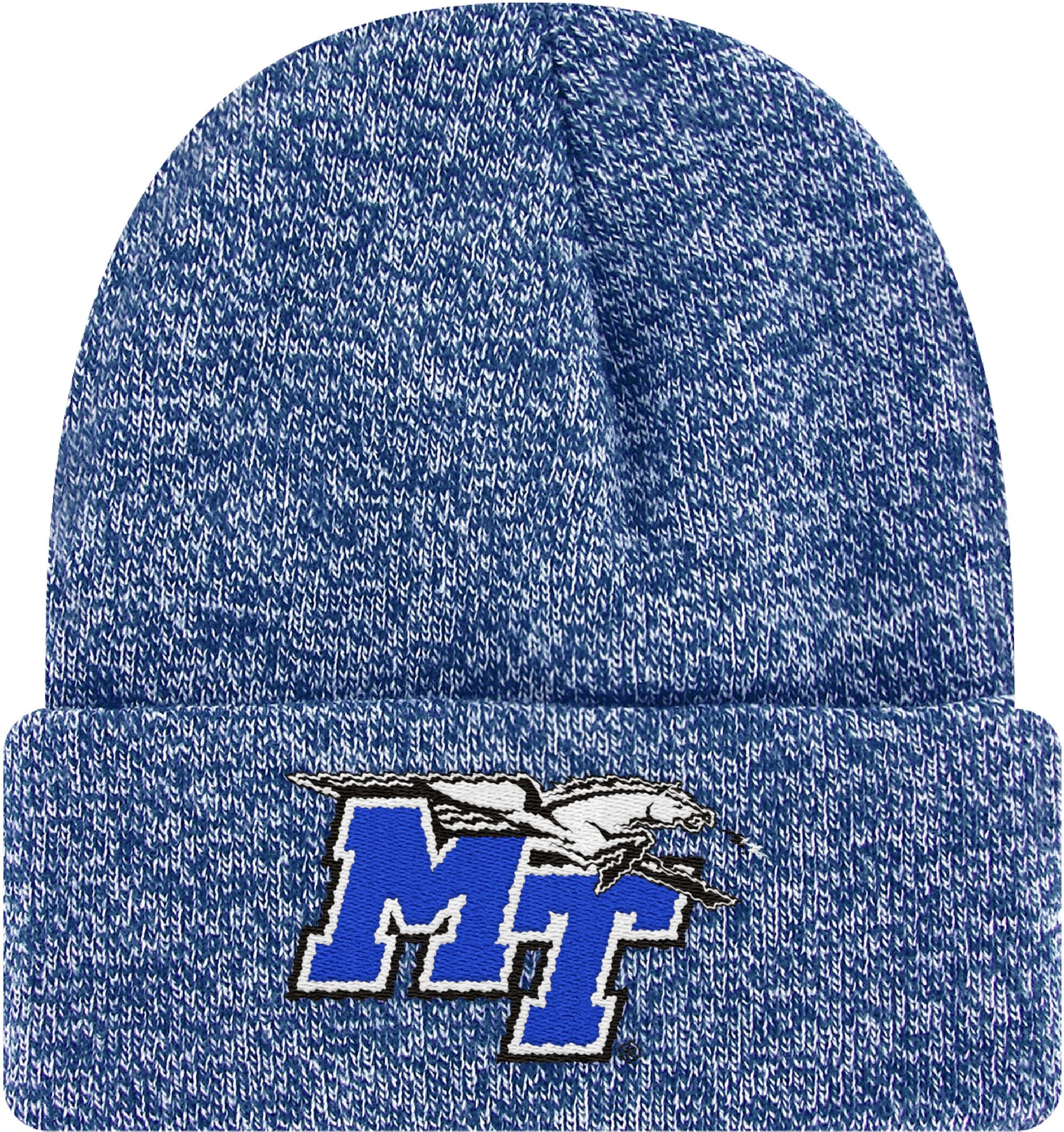 League-Legacy Adult Middle Tennessee State Blue Raiders Blue Logo Knit Cuff Beanie