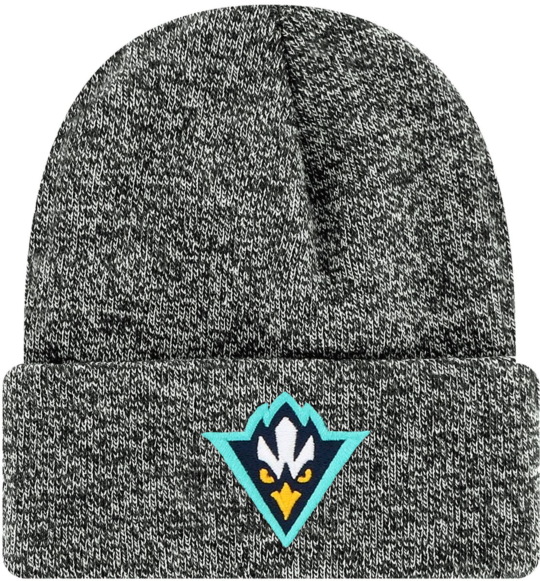 League-Legacy Adult UNC-Wilmington  Seahawks Black Logo Knit Cuff Beanie