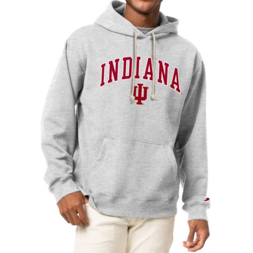Champion Men's Purdue Boilermakers Grey Reverse Weave Crew