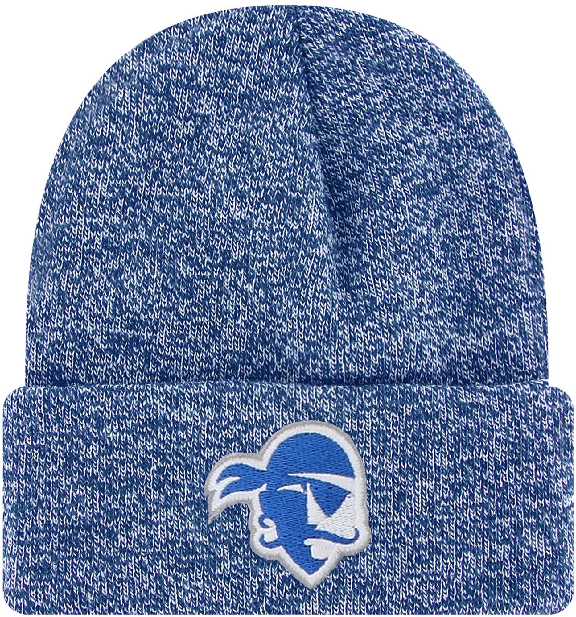 League-Legacy Adult Seton Hall Seton Hall Pirates Blue Logo Knit Cuff Beanie