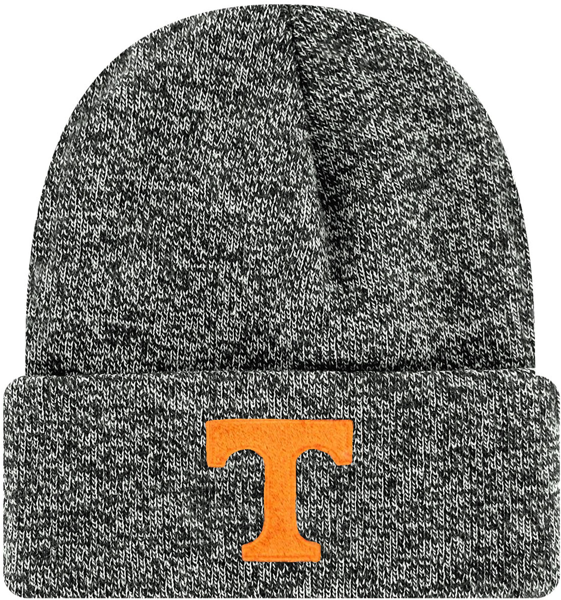 League-Legacy Adult Tennessee Volunteers Black Logo Knit Cuff Beanie