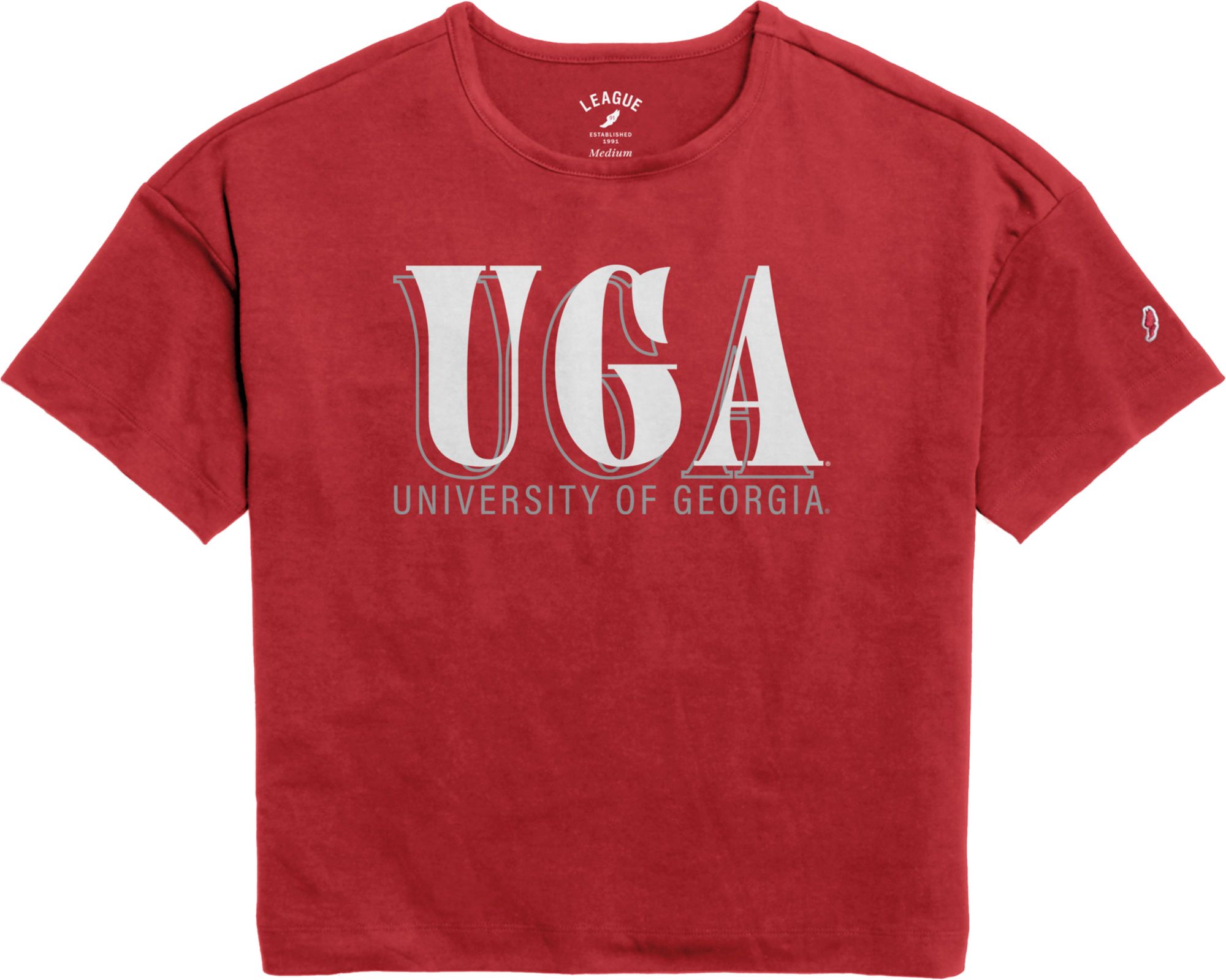 League-Legacy Women's Georgia Bulldogs Cardinal All Day T-Shirt