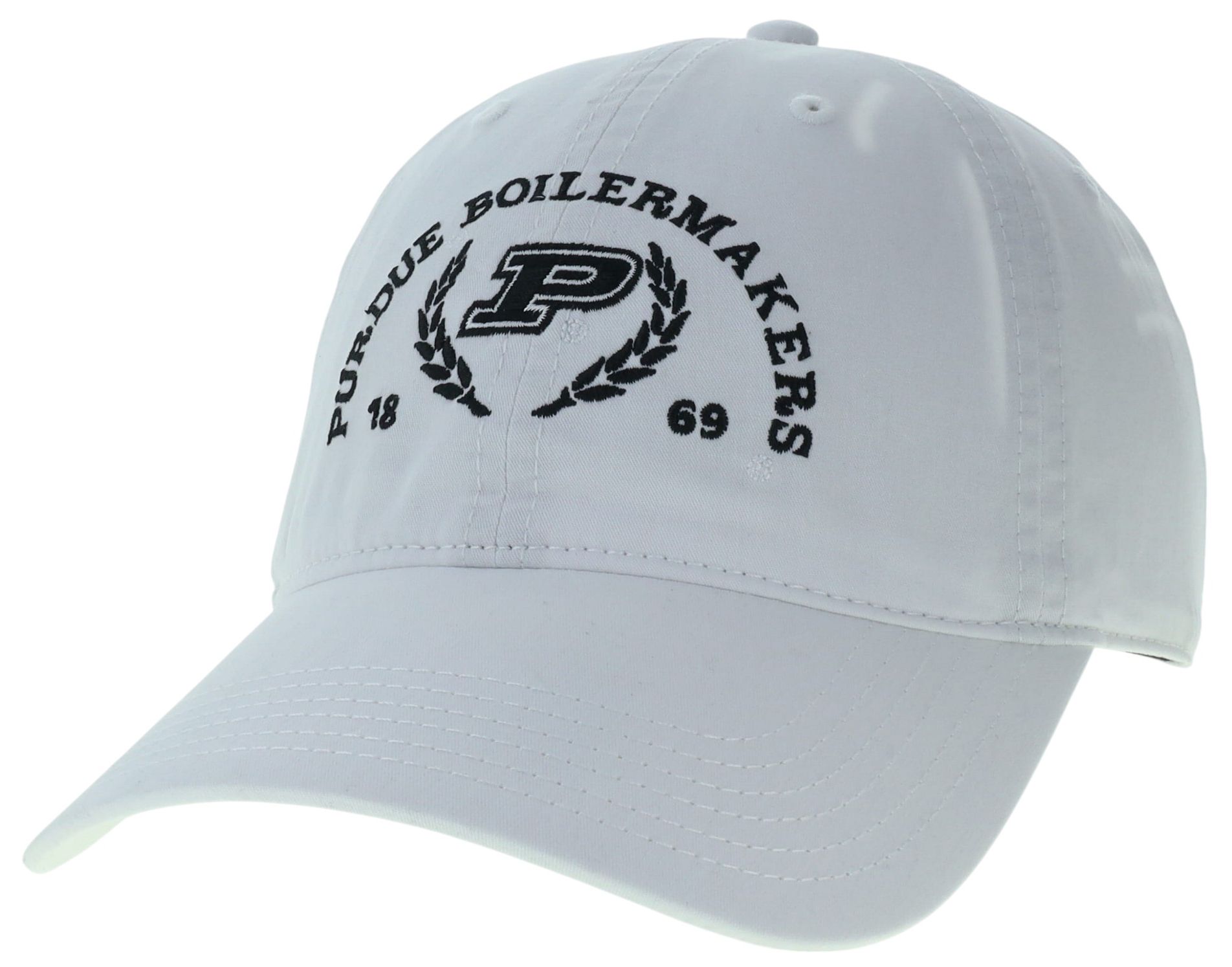 League-Legacy Women's Purdue Boilermakers White Social Club Adjustable Hat