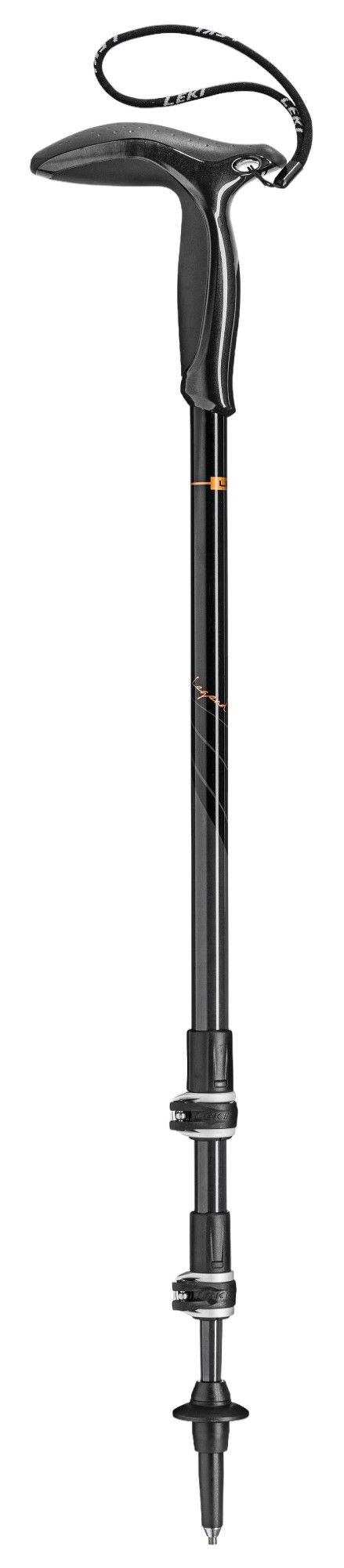 Photos - Outdoor Furniture Leki Black Carbon Trekking Pole 24LEKULGNDBLCKCRBCAC 