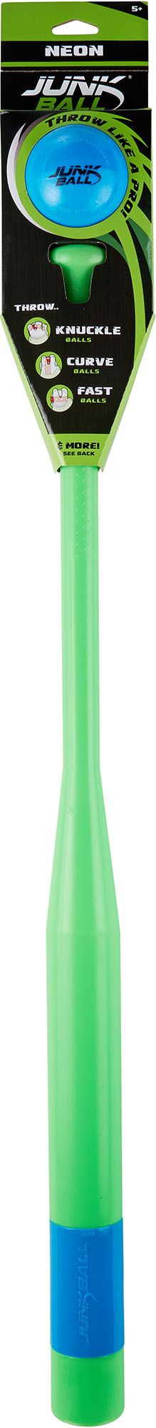 Junk Ball Bat and Ball Neon Set