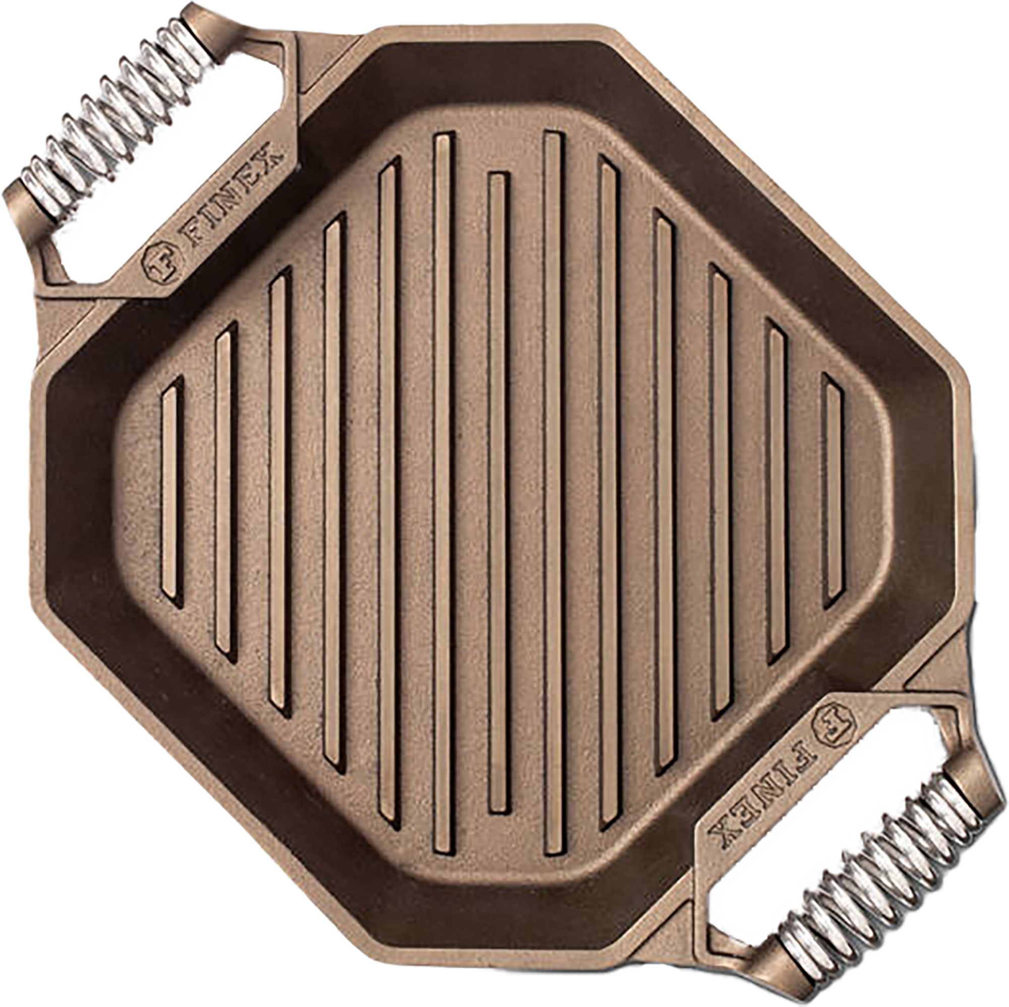 FINEX 12" Cast Iron Double Handle Grill Pan