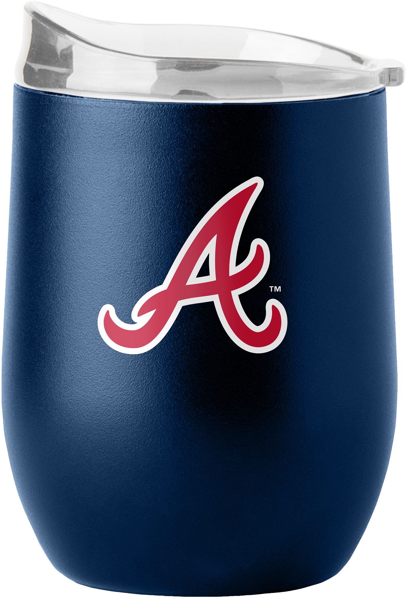 Logo Brands Atlanta Braves 16 oz. Stainless Steel Flipside Tumbler
