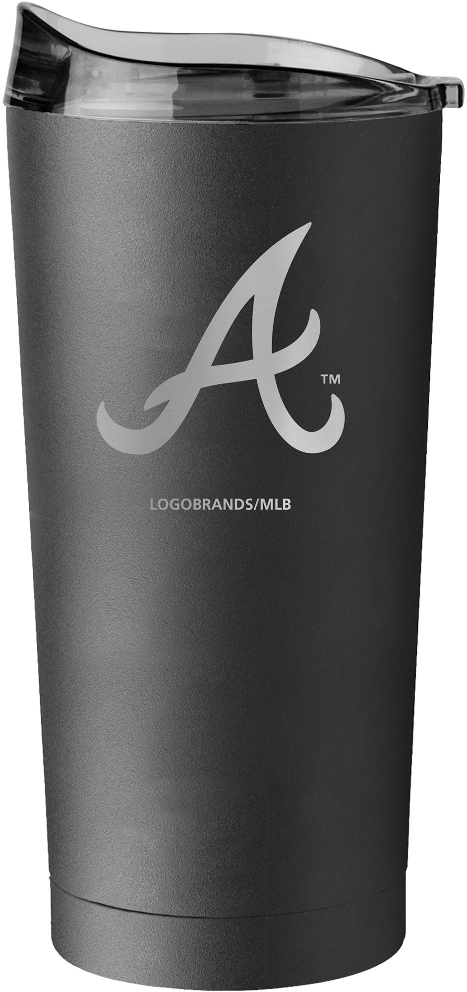 Logo Brands Atlanta Braves 20 oz. Powder Coat Etch Tumbler