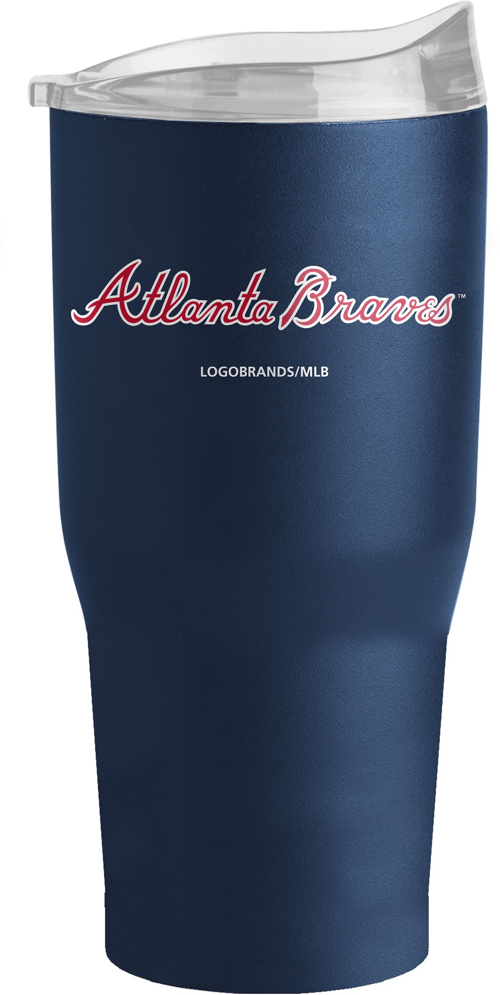 Logo Brands Atlanta Braves 30 oz. Flipside Powder Coat Tumbler