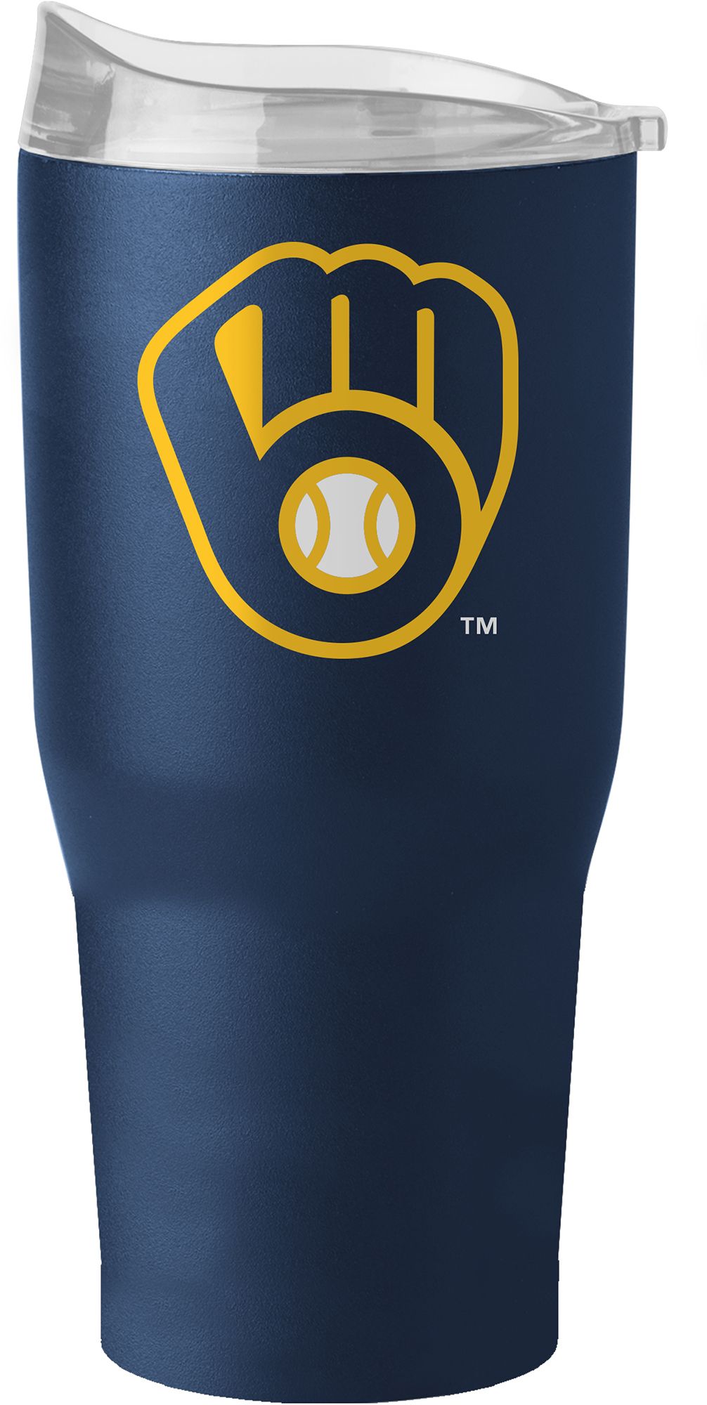 Logo Brands Milwaukee Brewers 30 oz. Flipside Powder Coat Tumbler