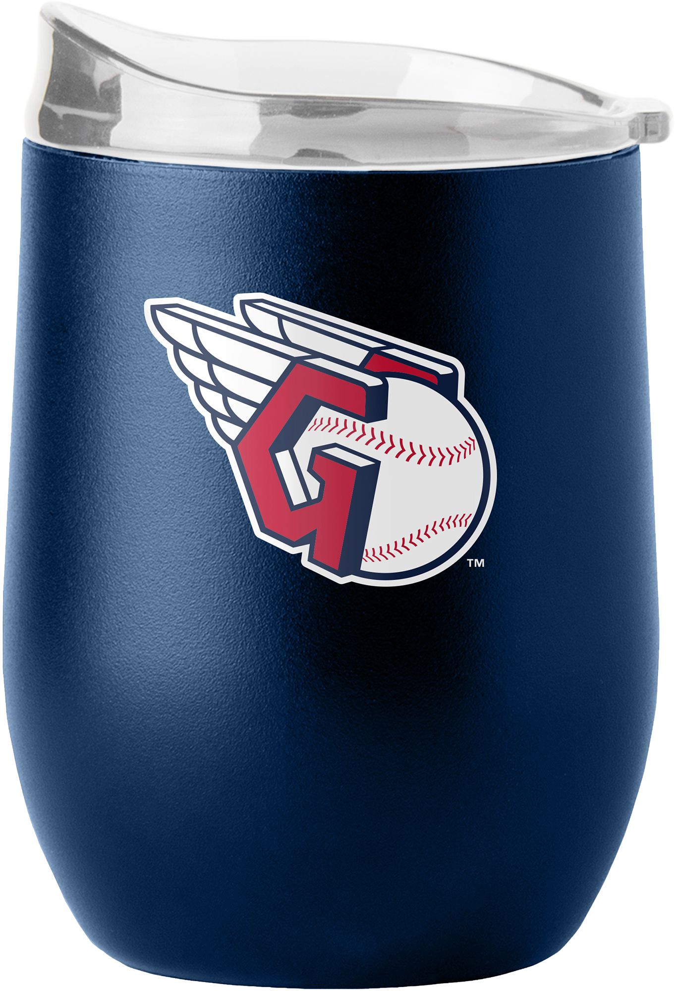 Logo Brands Cleveland Guardians 16 oz. Stainless Steel Flipside Tumbler