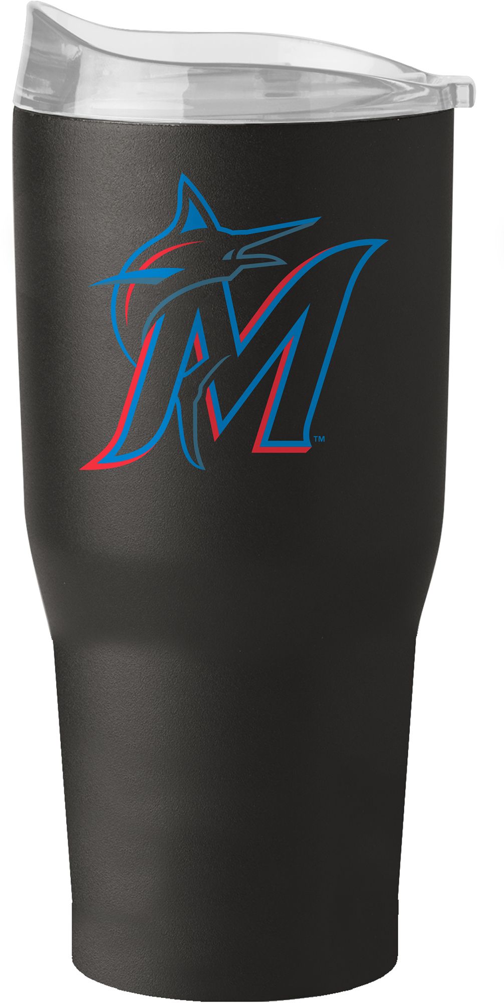 Logo Brands Miami Marlins 30 oz. Flipside Powder Coat Tumbler