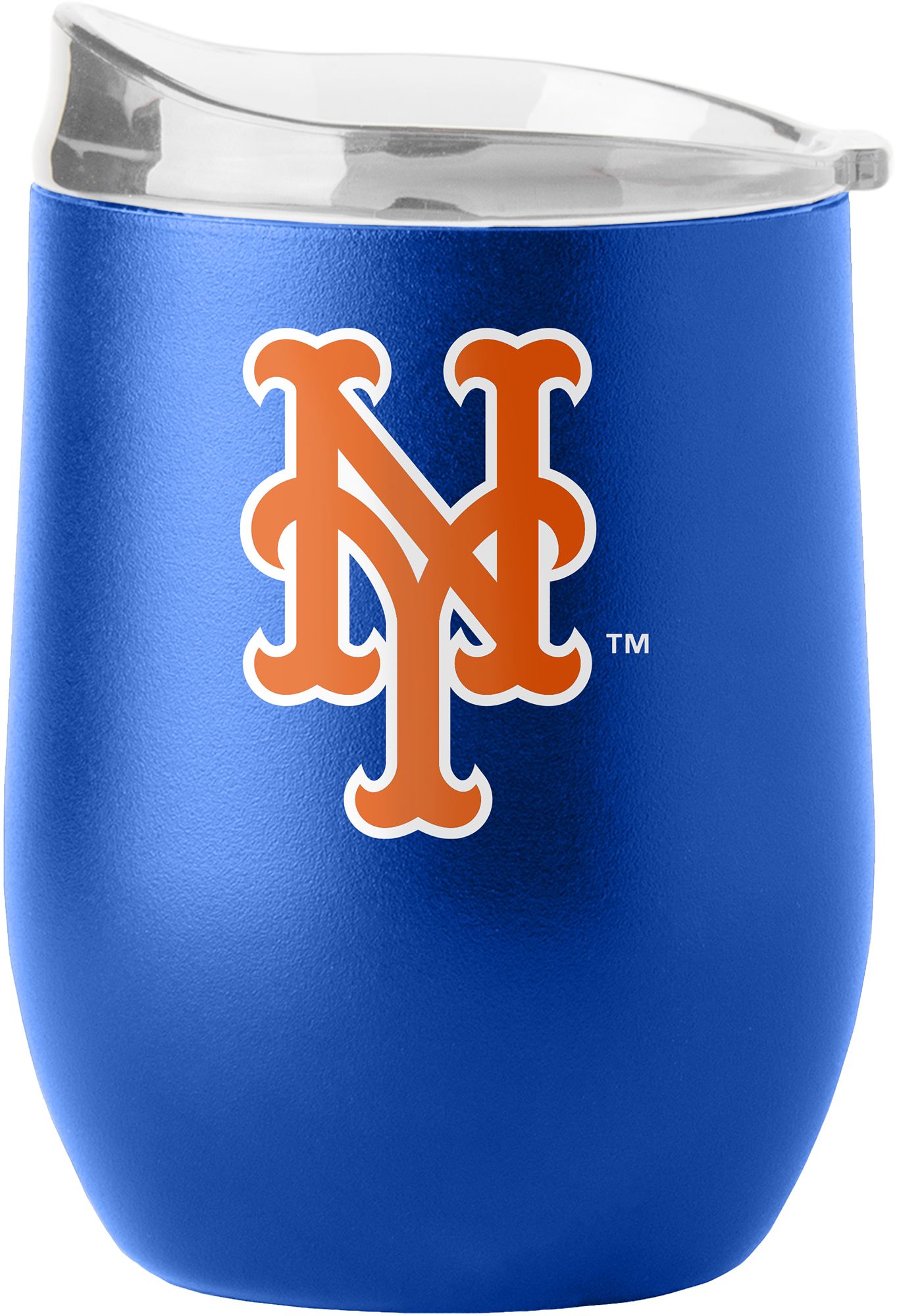 Logo Brands New York Mets 16 oz. Stainless Steel Flipside Tumbler