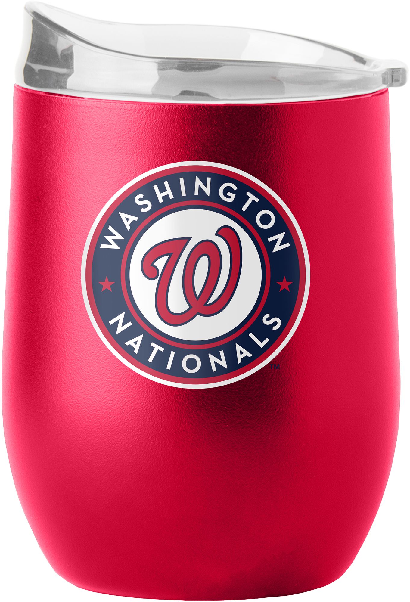 Logo Brands Washington Nationals 16 oz. Stainless Steel Flipside Tumbler