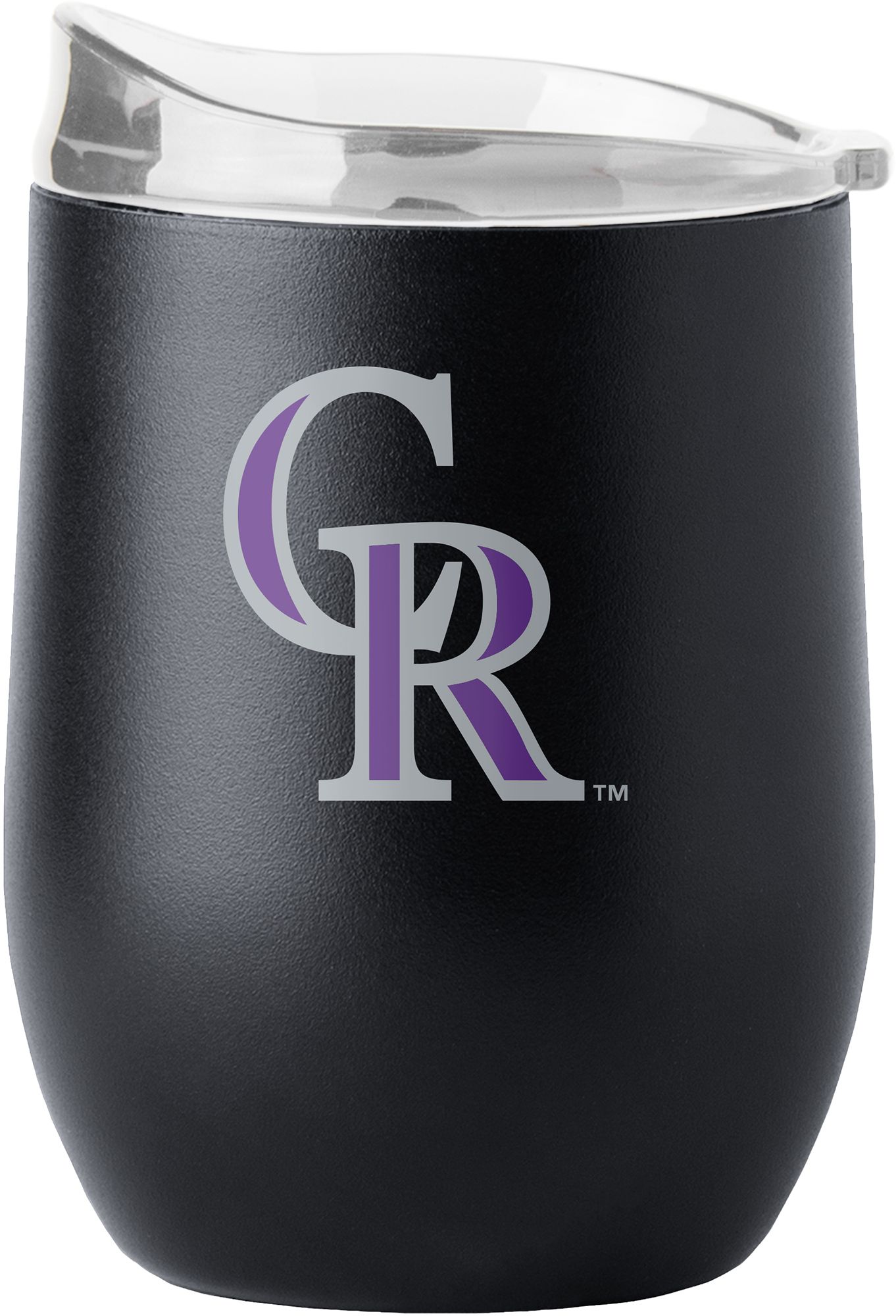 Logo Brands Colorado Rockies 16 oz. Stainless Steel Flipside Tumbler