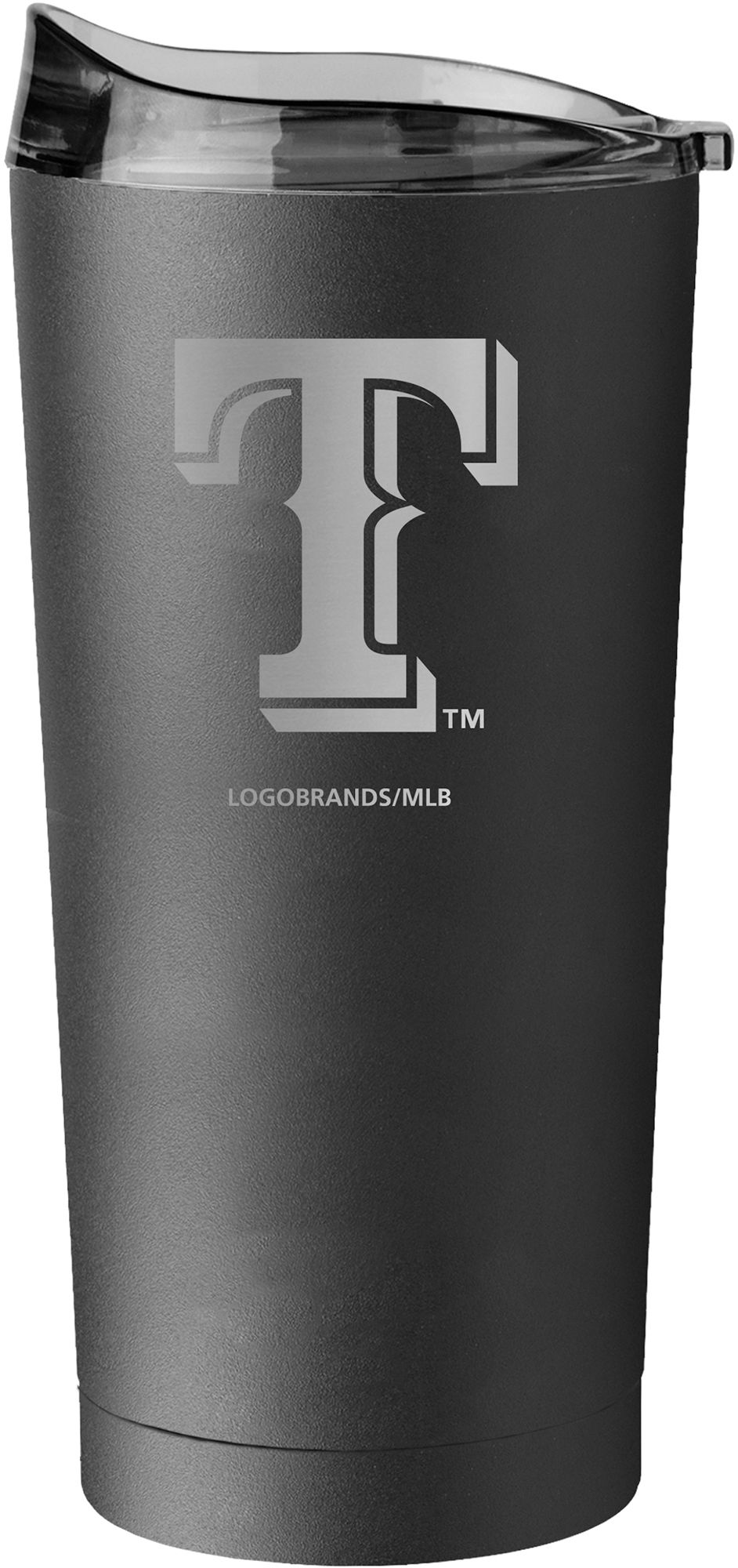 Logo Brands Texas Rangers 20 oz. Powder Coat Etch Tumbler