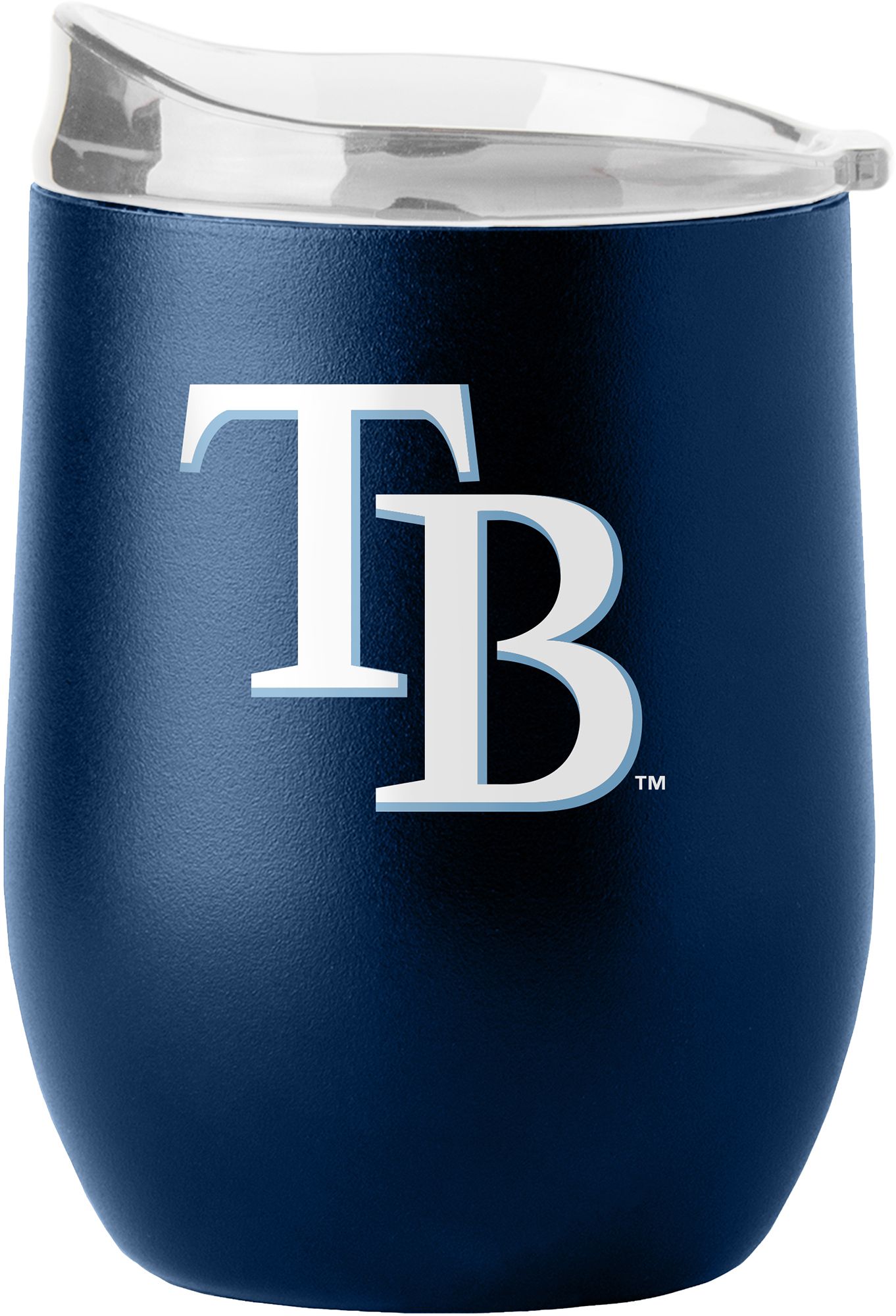 Logo Brands Tampa Bay Rays 16 oz. Stainless Steel Flipside Tumbler