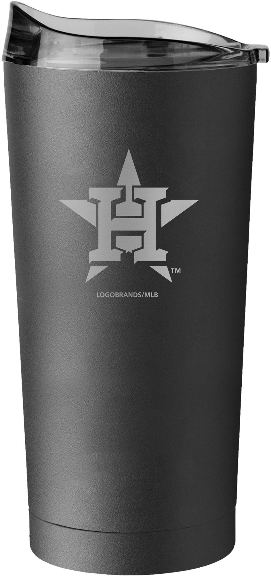 Logo Brands Houston Astros 20 oz. Powder Coat Etch Tumbler