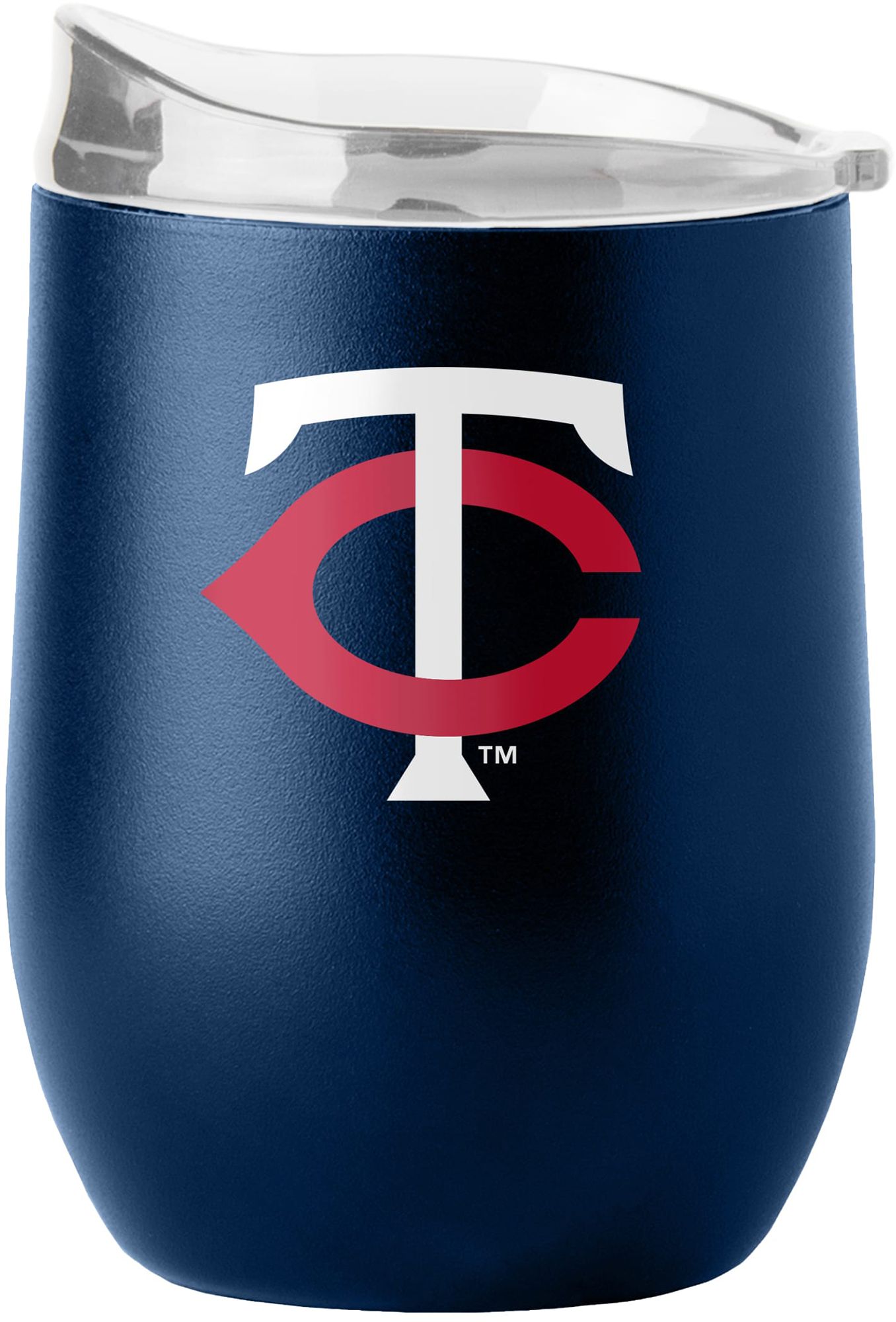 Logo Brands Minnesota Twins 16 oz. Stainless Steel Flipside Tumbler