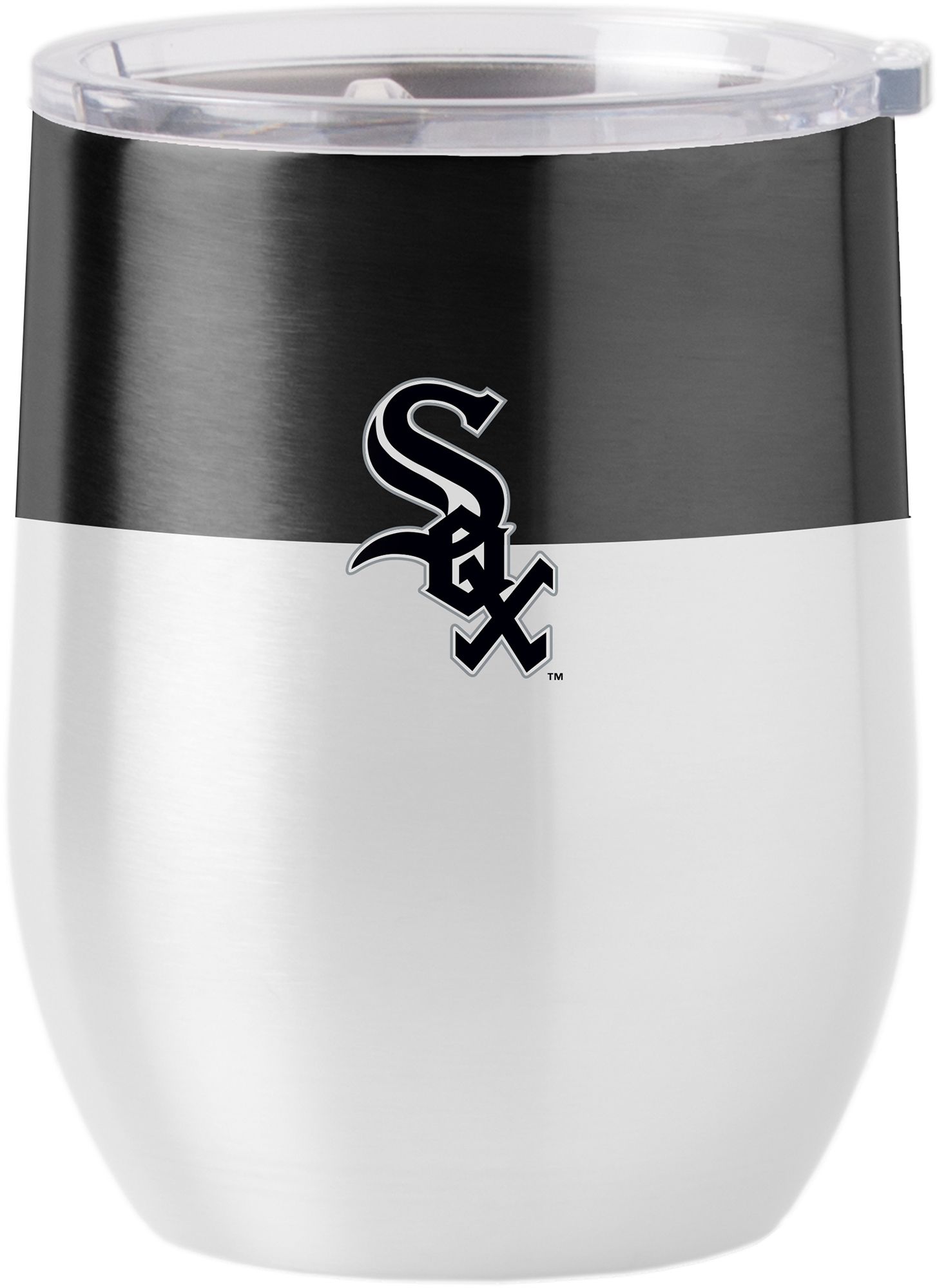 Logo Brands Chicago White Sox 16 oz. Stainless Steel Colorblock Tumbler