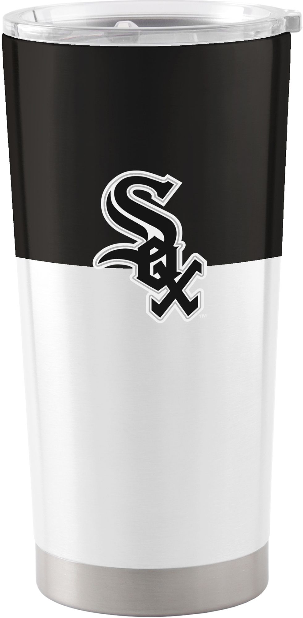 Logo Brands Chicago White Sox 20 oz. Stainless Steel Colorblock Tumbler