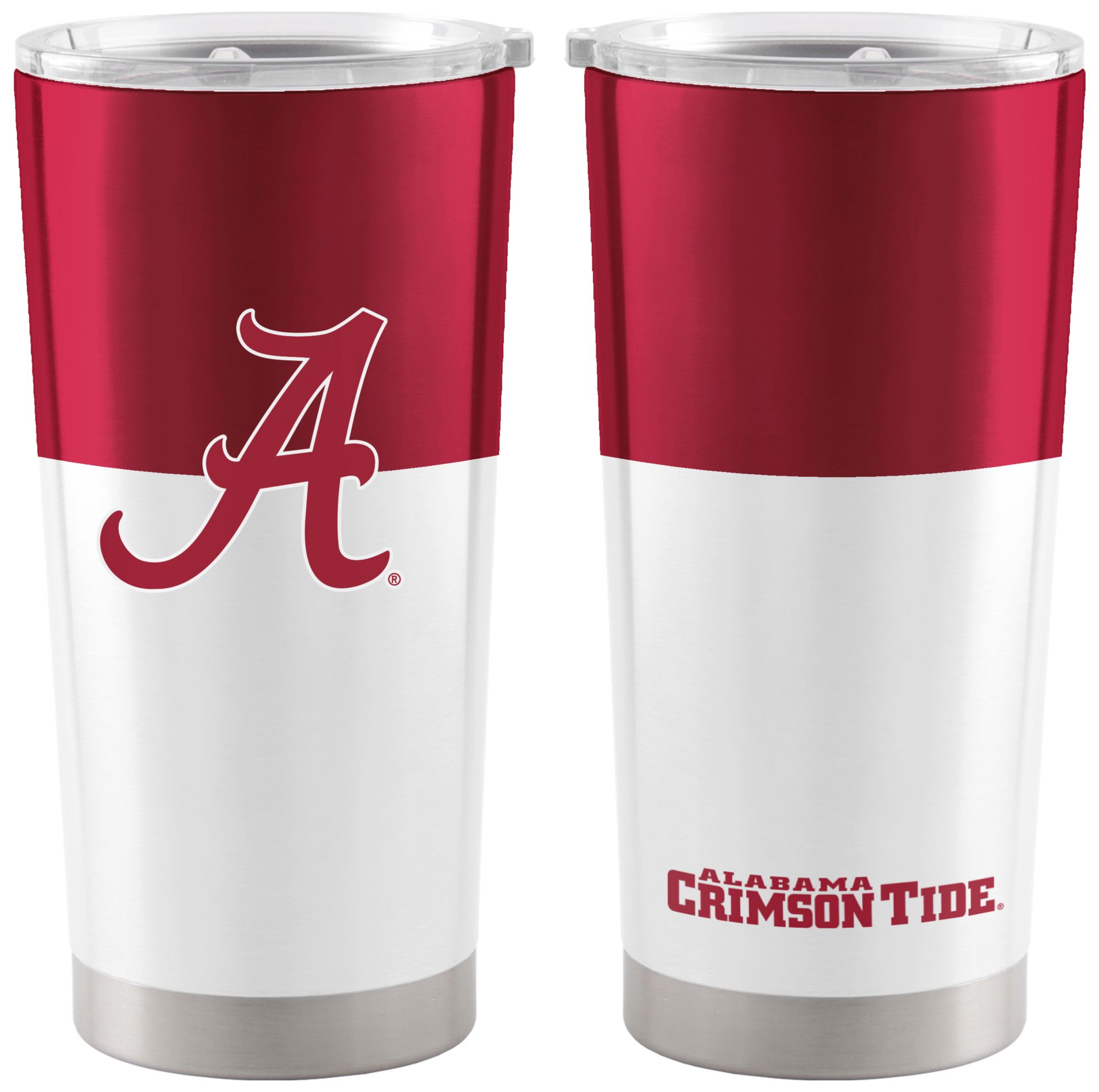 Logo Brands Alabama Crimson Tide 20 oz. Stainless Steel Colorblock Tumbler