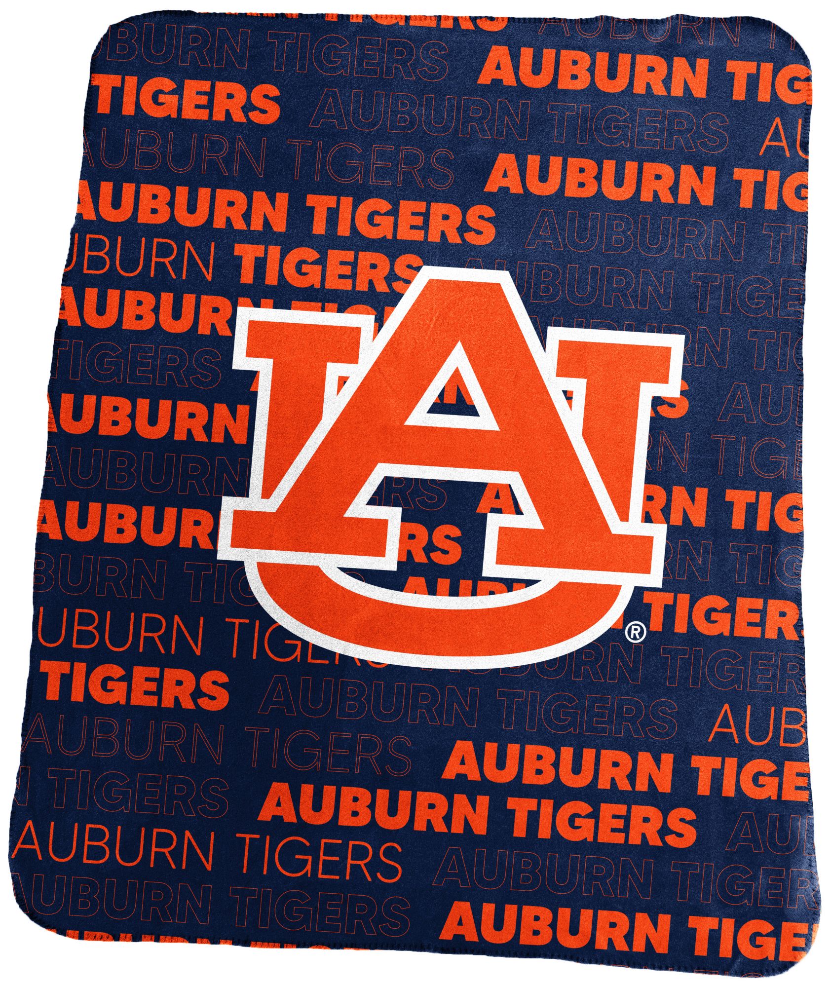 Logo Brands Auburn Tigers Classic Throw Blanket