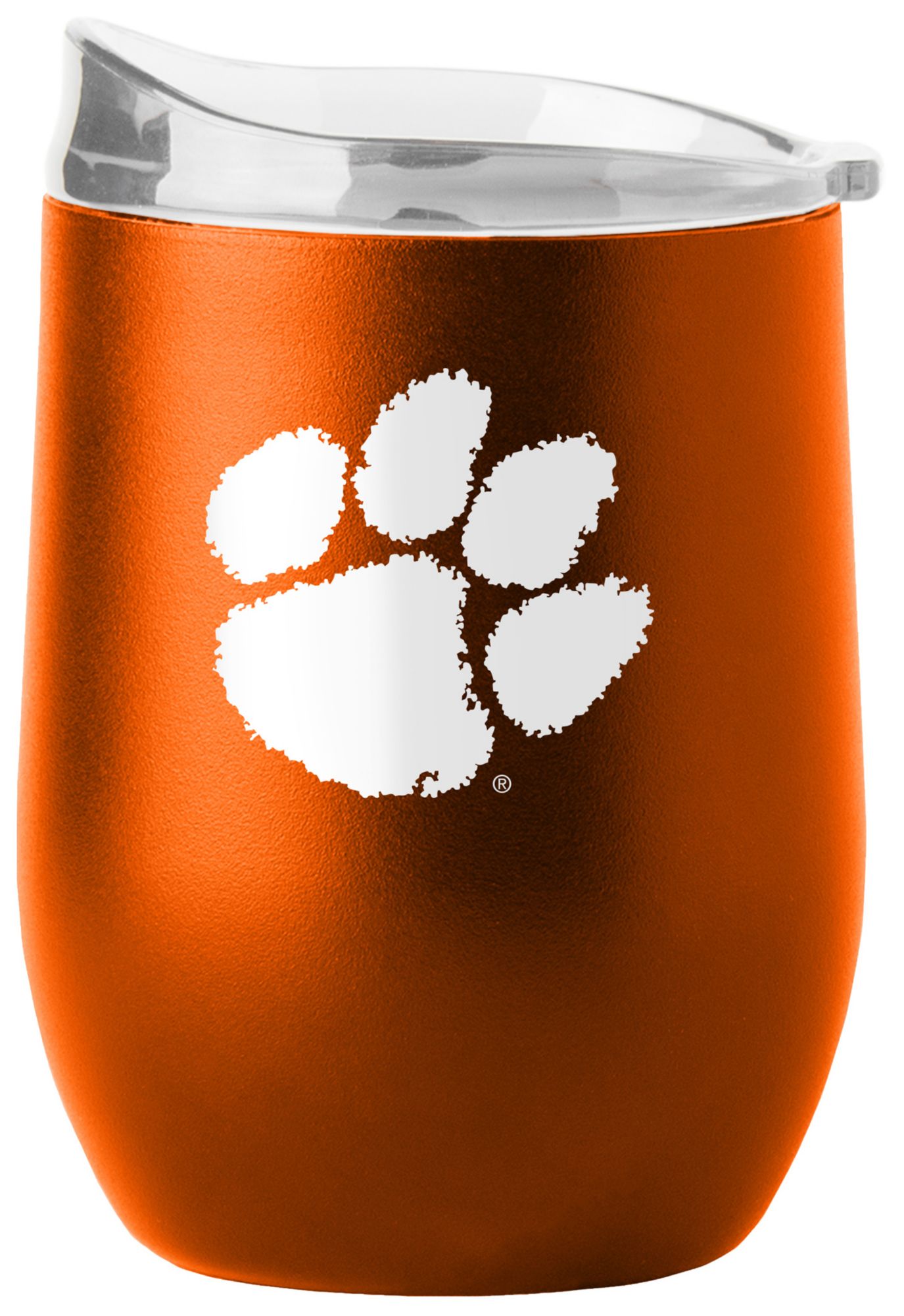 Logo Brands Clemson Tigers 16 oz. Stainless Steel Flipside Tumbler