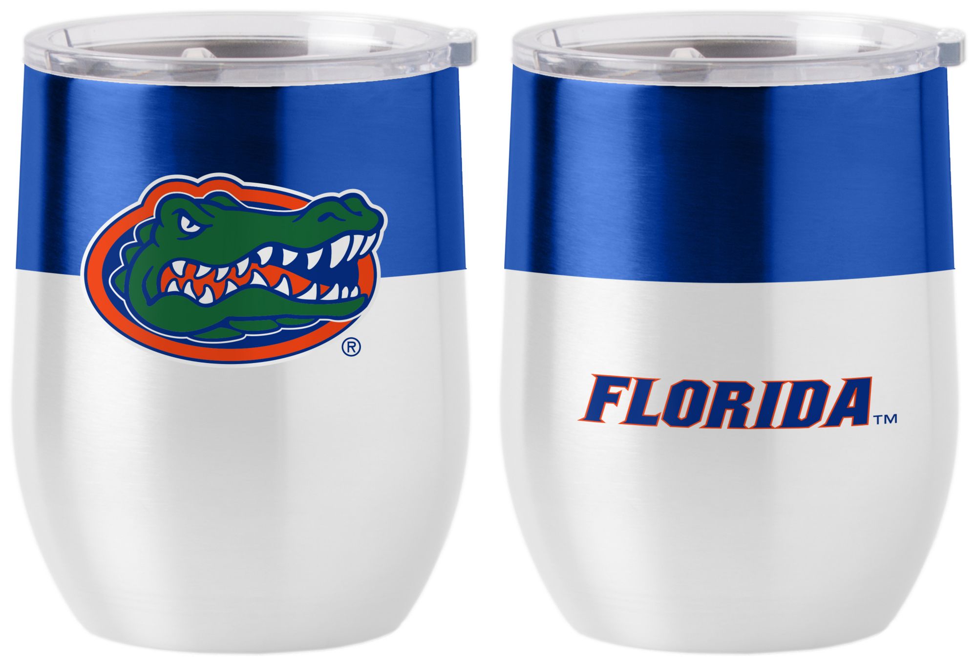 Logo Brands Florida Gators 16 oz. Stainless Steel Colorblock Tumbler