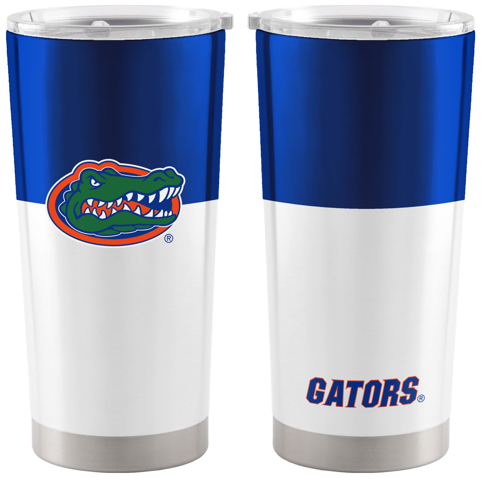 Logo Brands Florida Gators 20 oz. Stainless Steel Colorblock Tumbler
