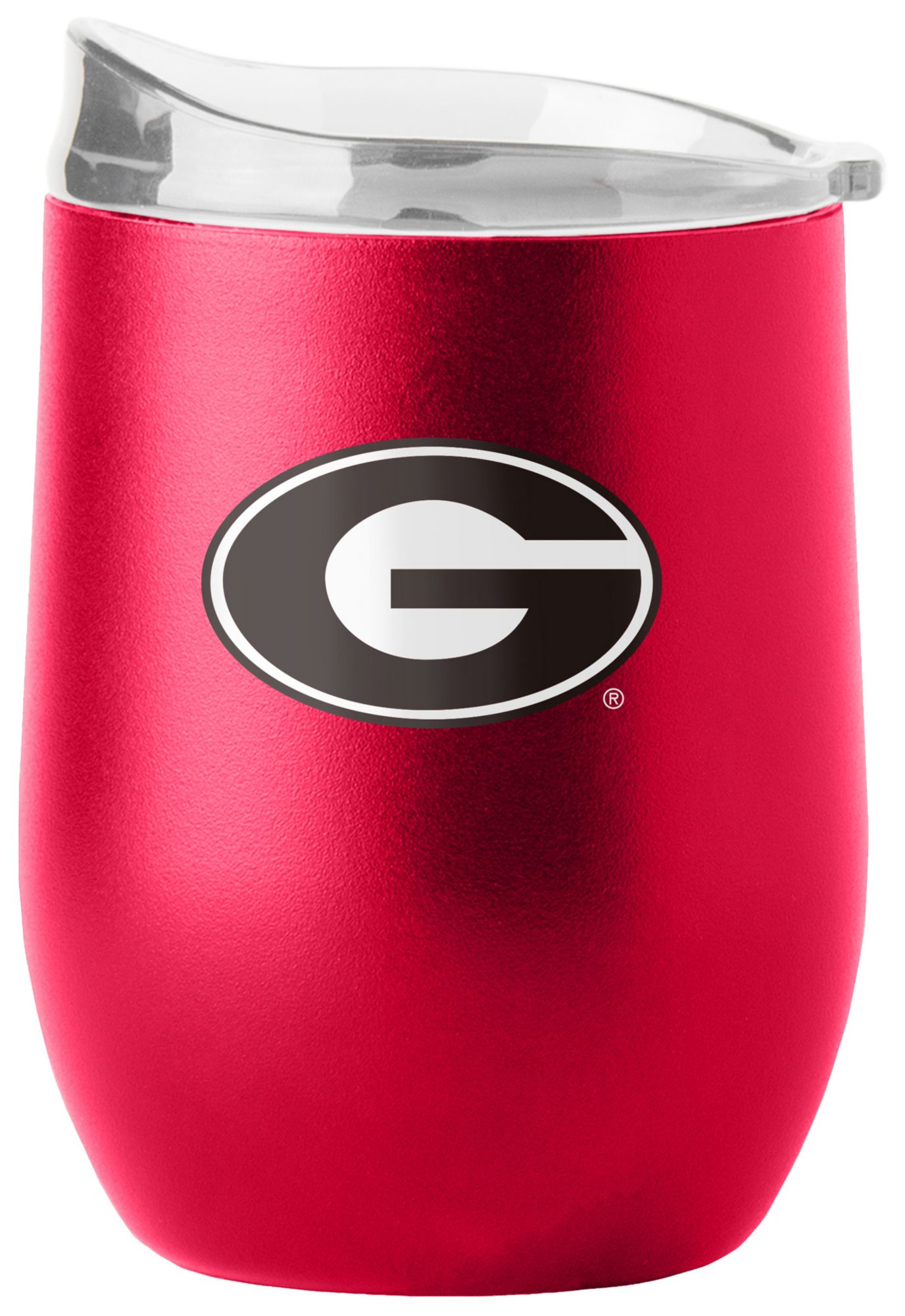 Logo Brands Georgia Bulldogs 16 oz. Stainless Steel Flipside Tumbler