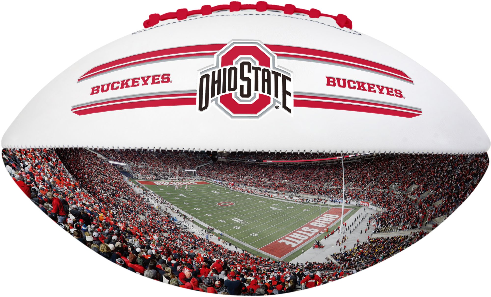 Ohio State Buckeyes NCAA Banner 8x2 Feet - Heavy Duty Nylon Team Banner For Indoor/Outdoor