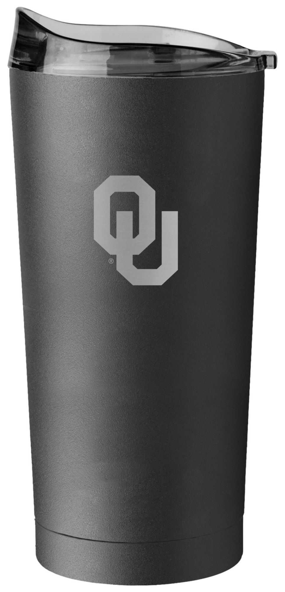 Logo Brands Oklahoma Sooners 20 oz. Powder Coat Etch Tumbler