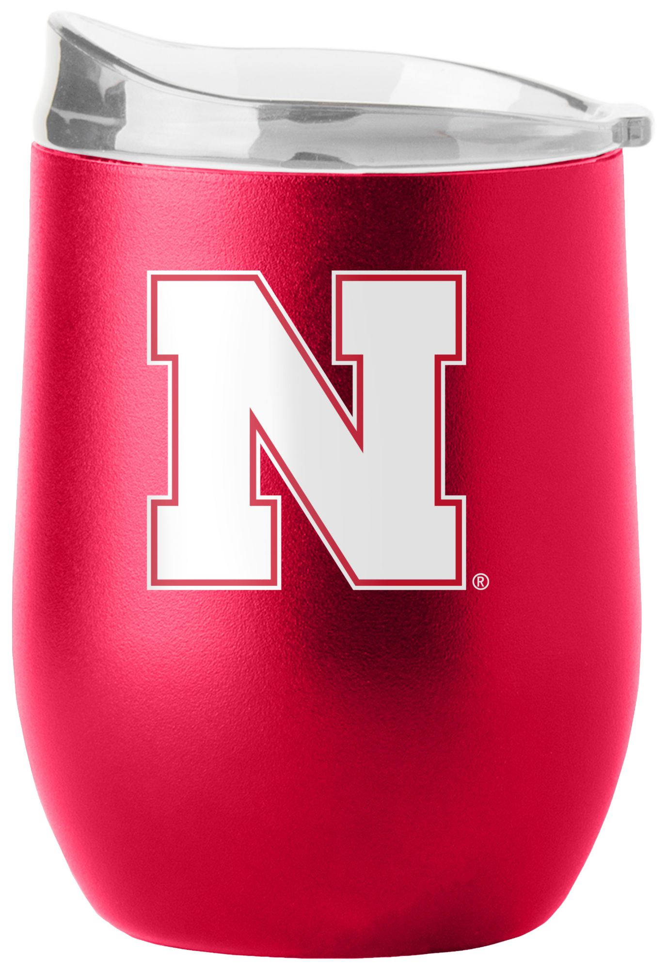 Logo Brands Nebraska Cornhuskers 16 oz. Stainless Steel Flipside Tumbler